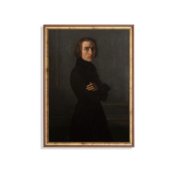 Printed And Shipped Vintage Gentleman Portrait Antique Man Portrait Physical Art Prints Oil Painting Print Moody Rustic Fine Art