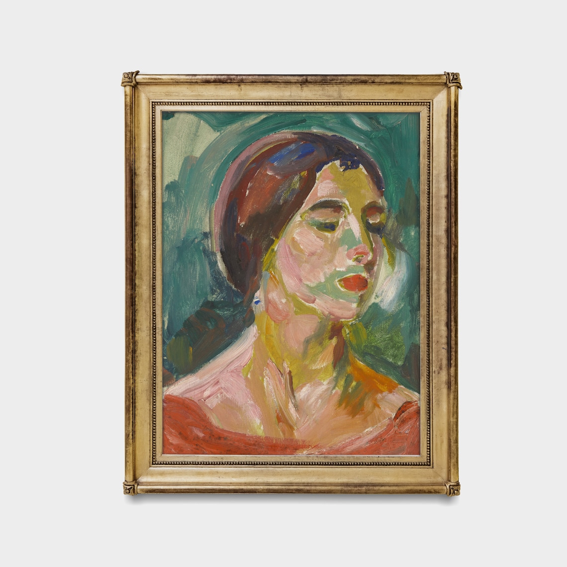 Vintage Portrait Painting of a Woman, Art Print - Image 4