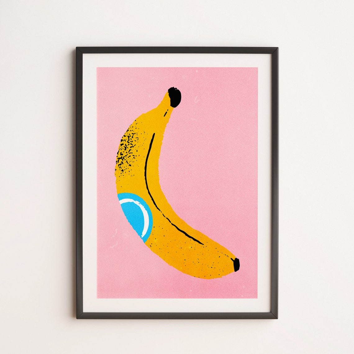 Banana Pop Art Poster, Kitchen Wall Art - Image 3