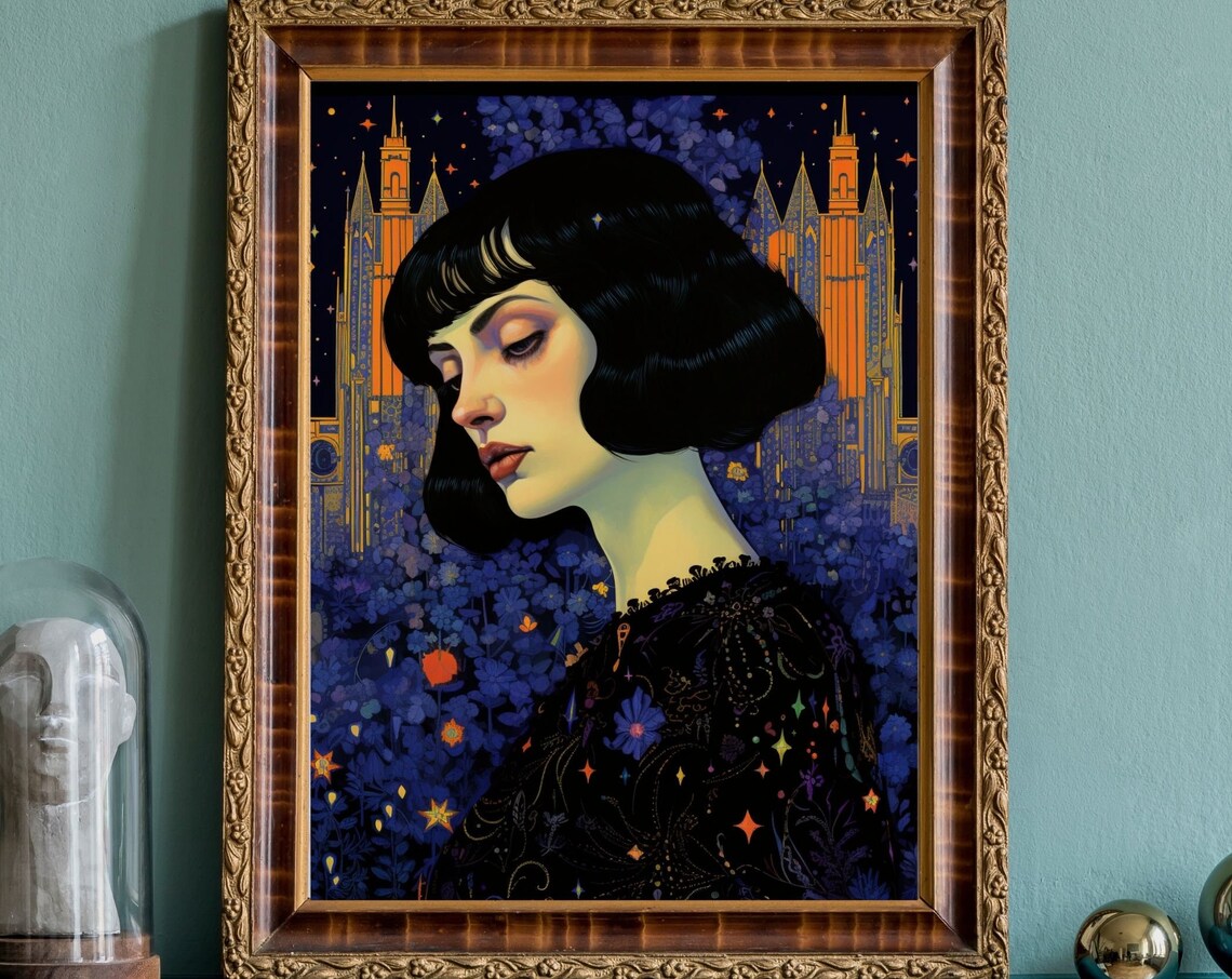 Billie Unique Canvas Art Print
