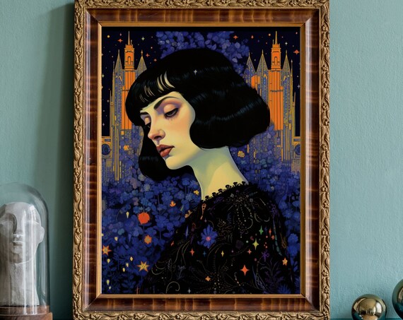 Billie Unique Canvas Art Print