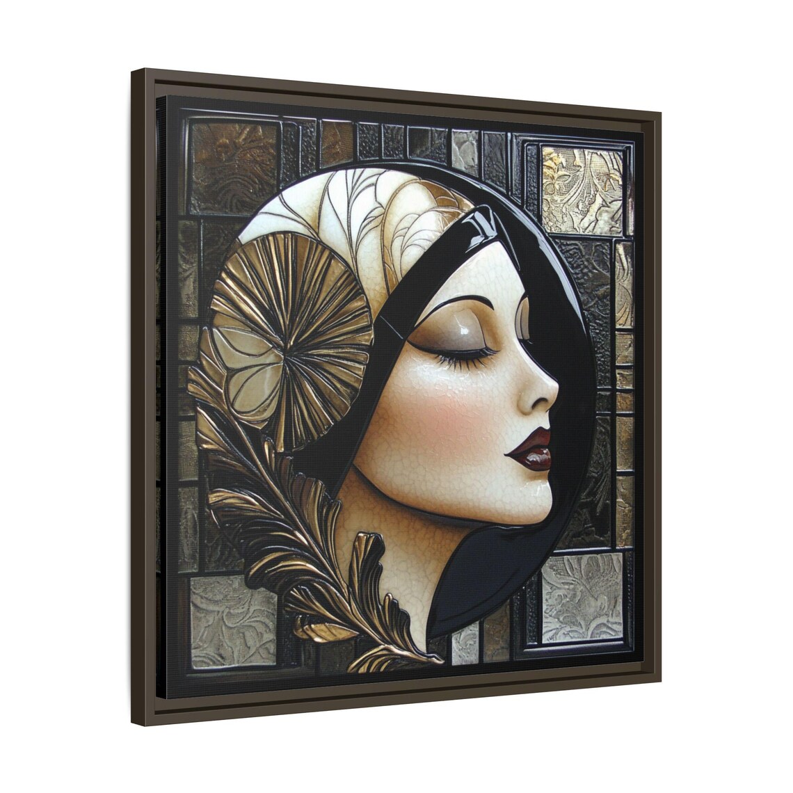 Art Deco Modern Home Decor, Elegant Gallery Piece - Image 3
