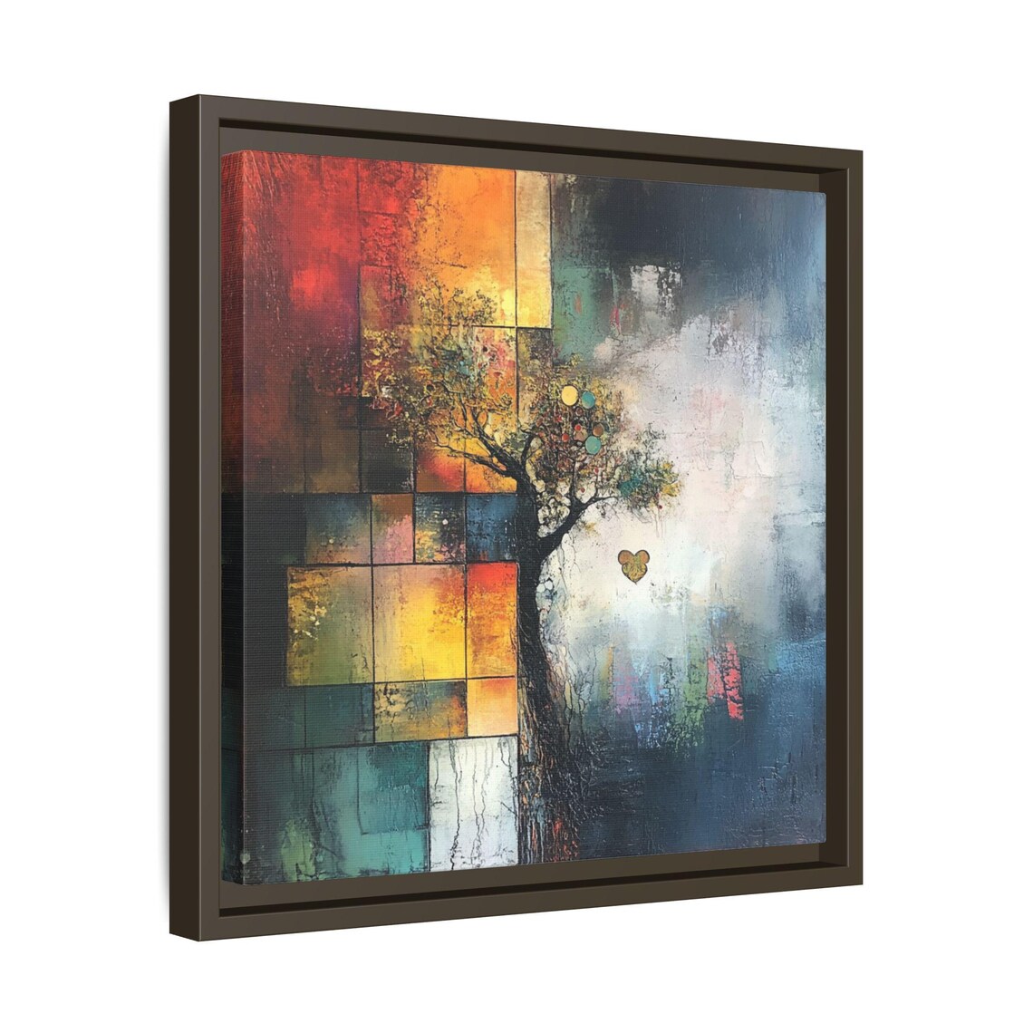 Colorful Abstract Tree Art Print, Nature Inspired - Image 3