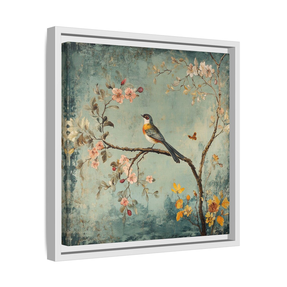 Chinoiserie Japandi Home Art, Colorful Portrait - Image 4