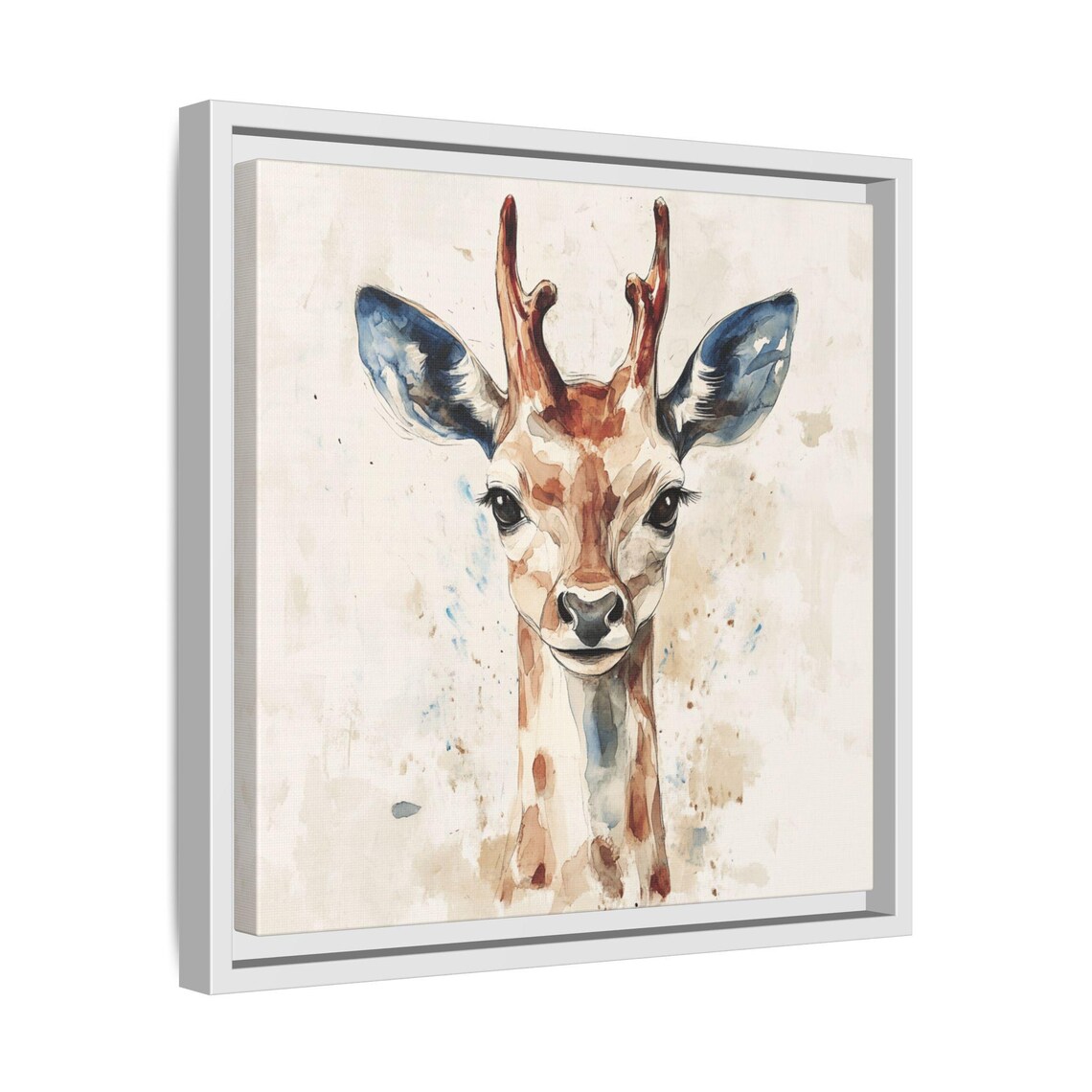 Deer Watercolor Animal Print, Nursery Decor - Image 4
