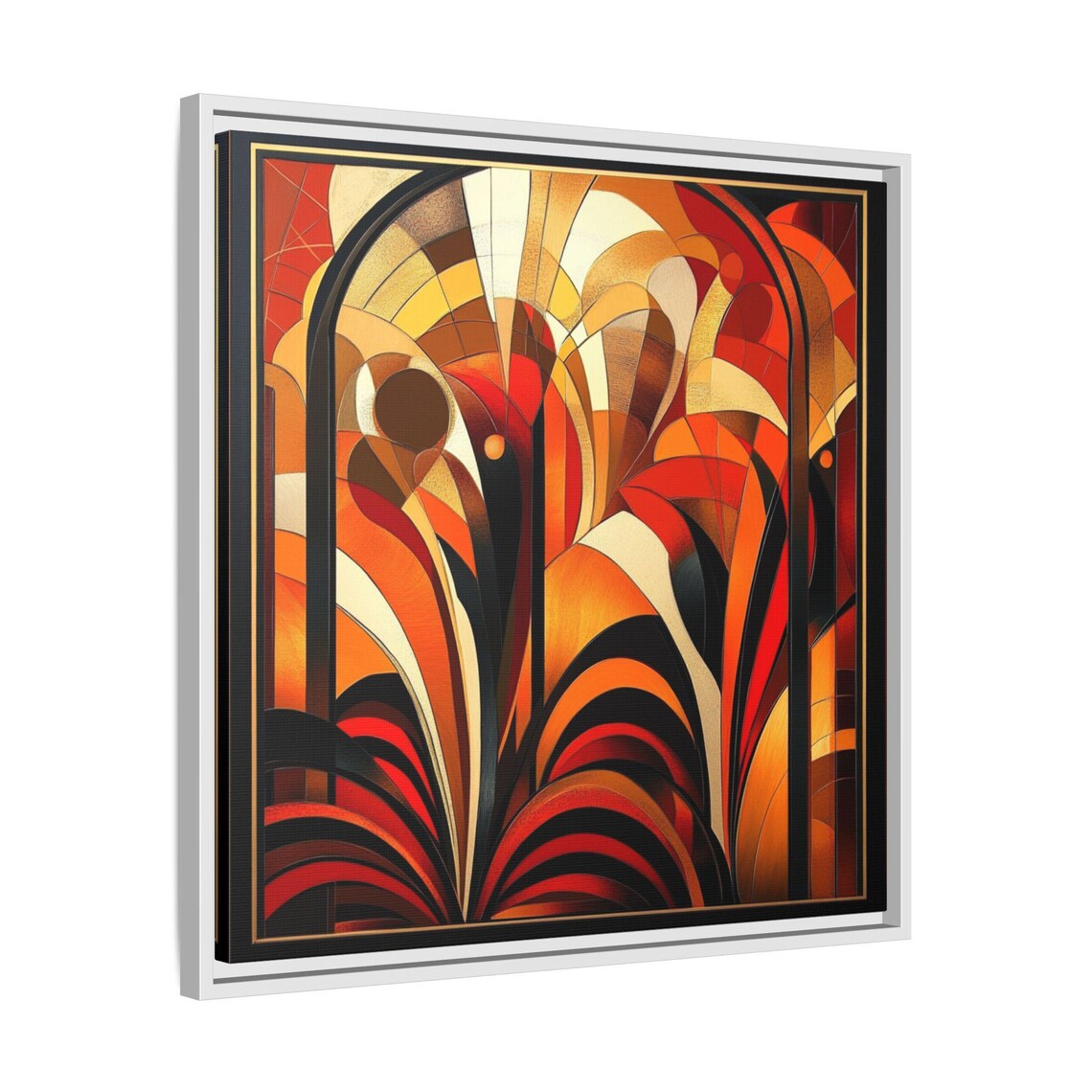 Art Deco Modern Home Decor, Elegant Gallery Piece - Image 4