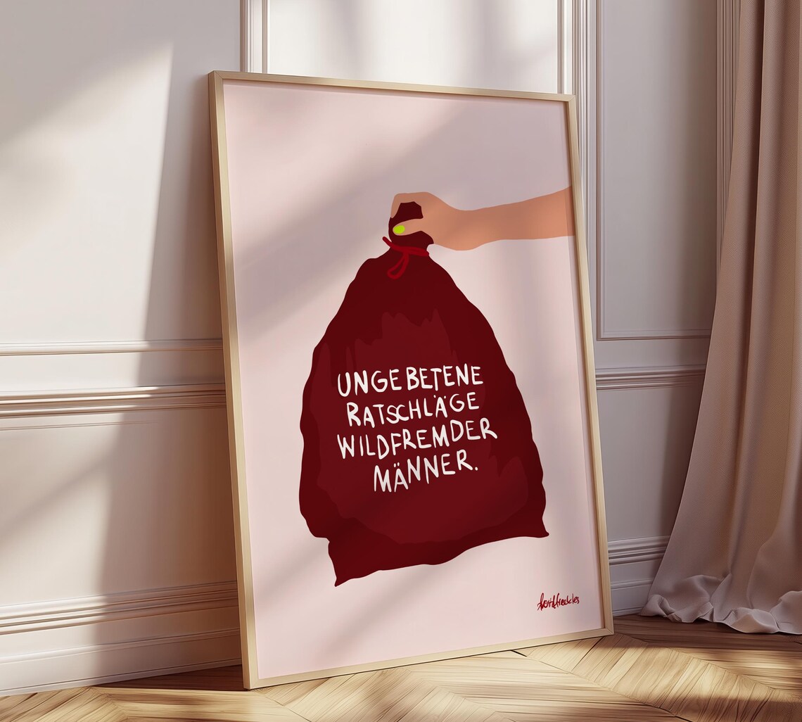 Ungebetene Ratschlge: Feminist Poster, Girl Power