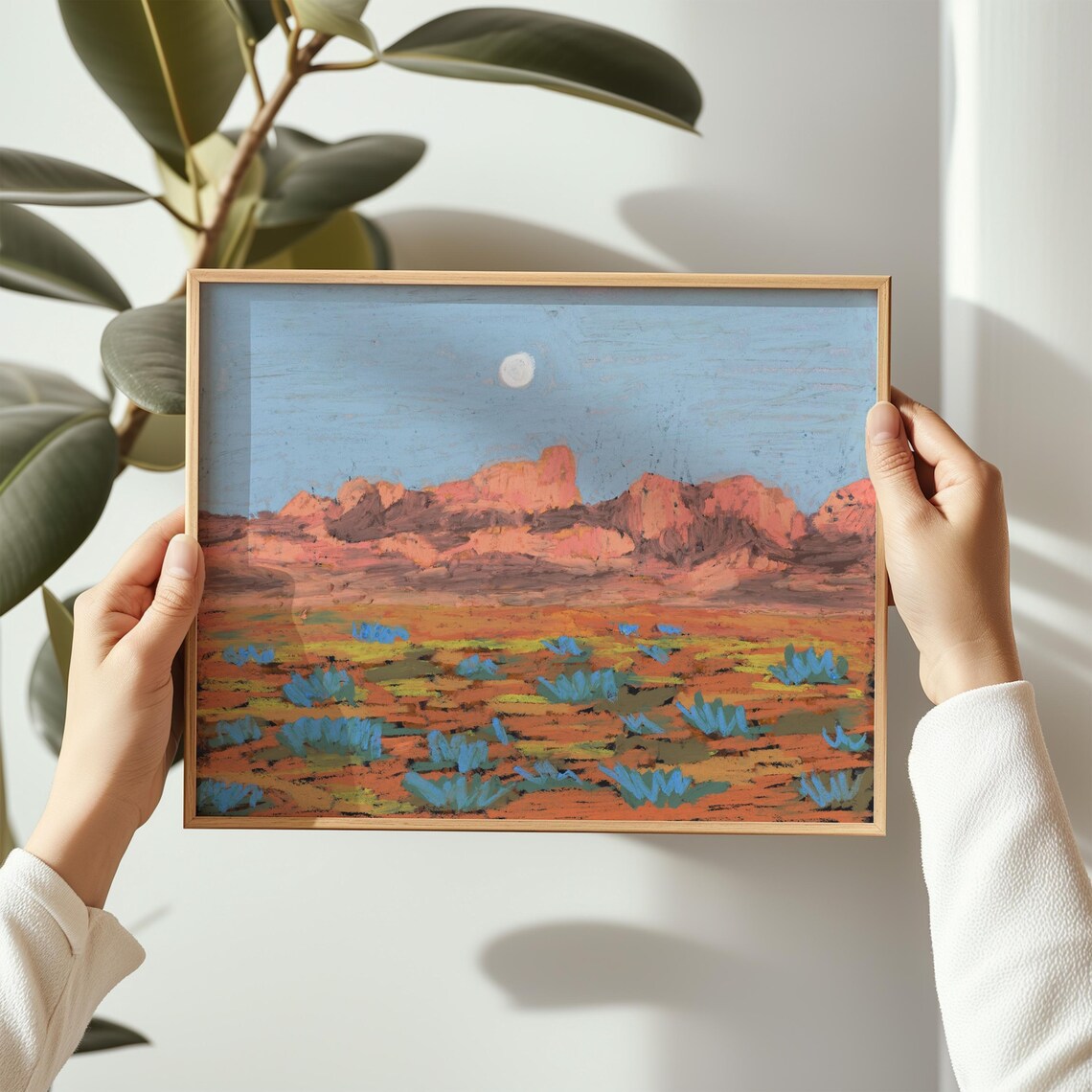 Big Bend National Park Mid-Century Western Art Print