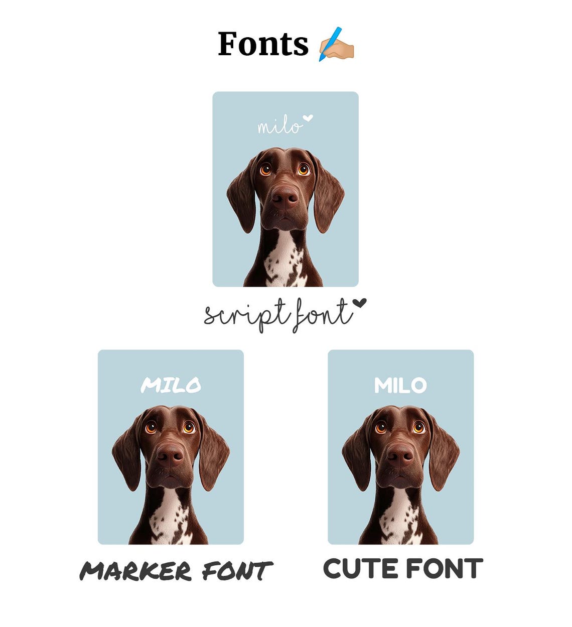 Custom Irish Setter Dog Portrait With Name Personalized Pet Art Poster - Image 5