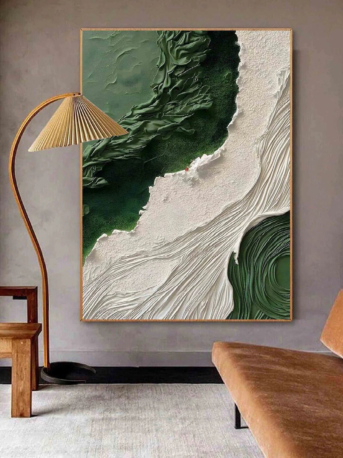 Abstract Ocean Wave Wall Art Print, Coastal Decor - Image 5