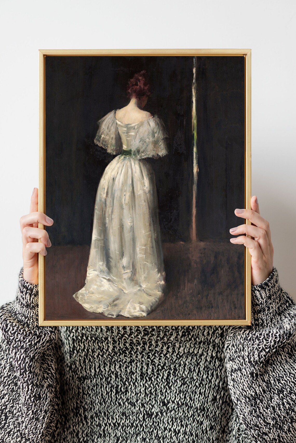 Vintage Victorian Gothic Art Print, Antique Style - Image 2