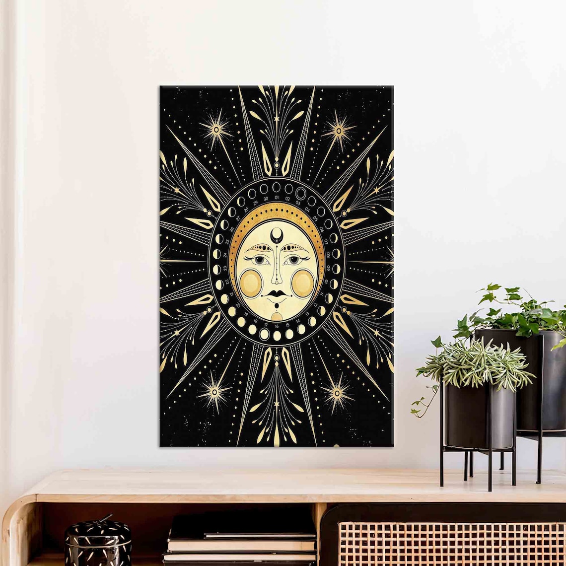Chiromancy Art Horoscope Zodiac Poster, Gift For Him