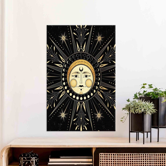 Chiromancy Art Horoscope Zodiac Poster, Gift For Him