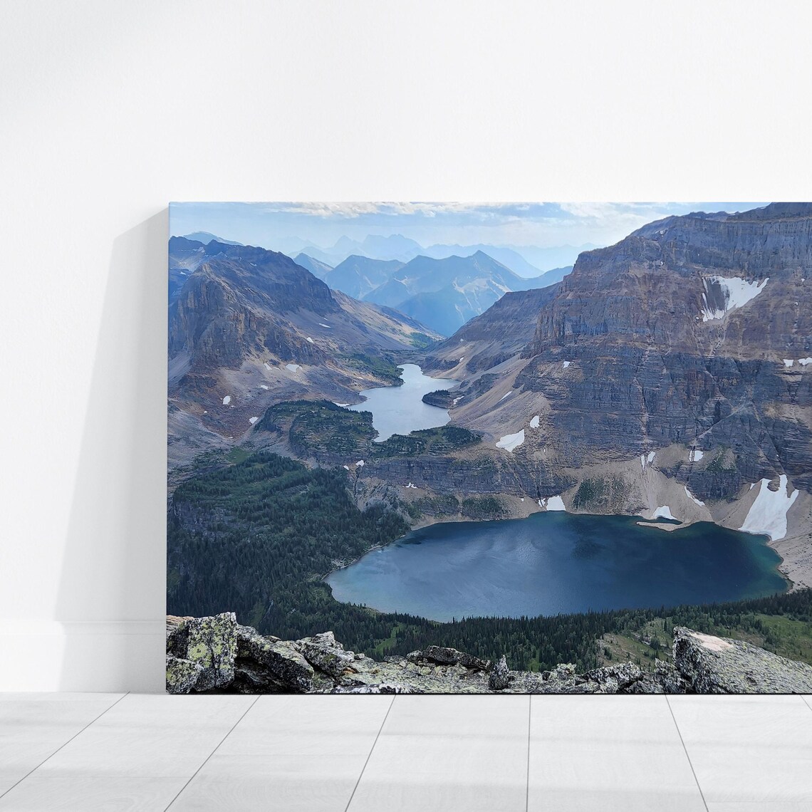 Mountain Backcountry Panoramic Poster, Hiker Gift - Image 2