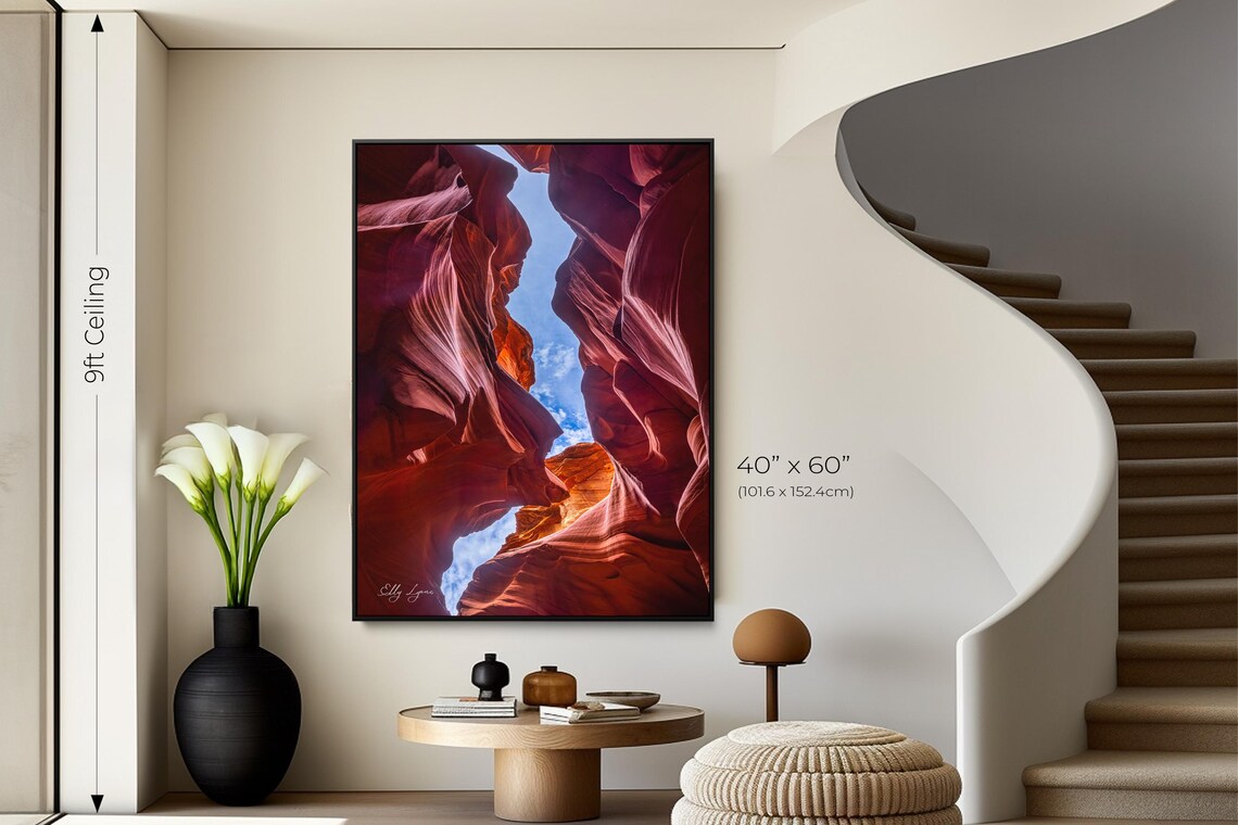 Antelope Canyon Art Print, Arizona Desert - Image 2