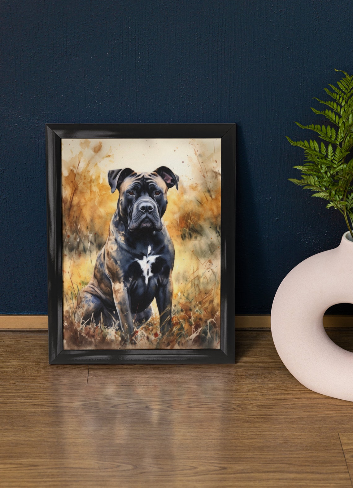 Cane Corso Dog Art Print Dog Wall Art Animal Art Print Animal Art Poster Dog Lover Gift Colorful Animal Wall Art Cool Dog Art