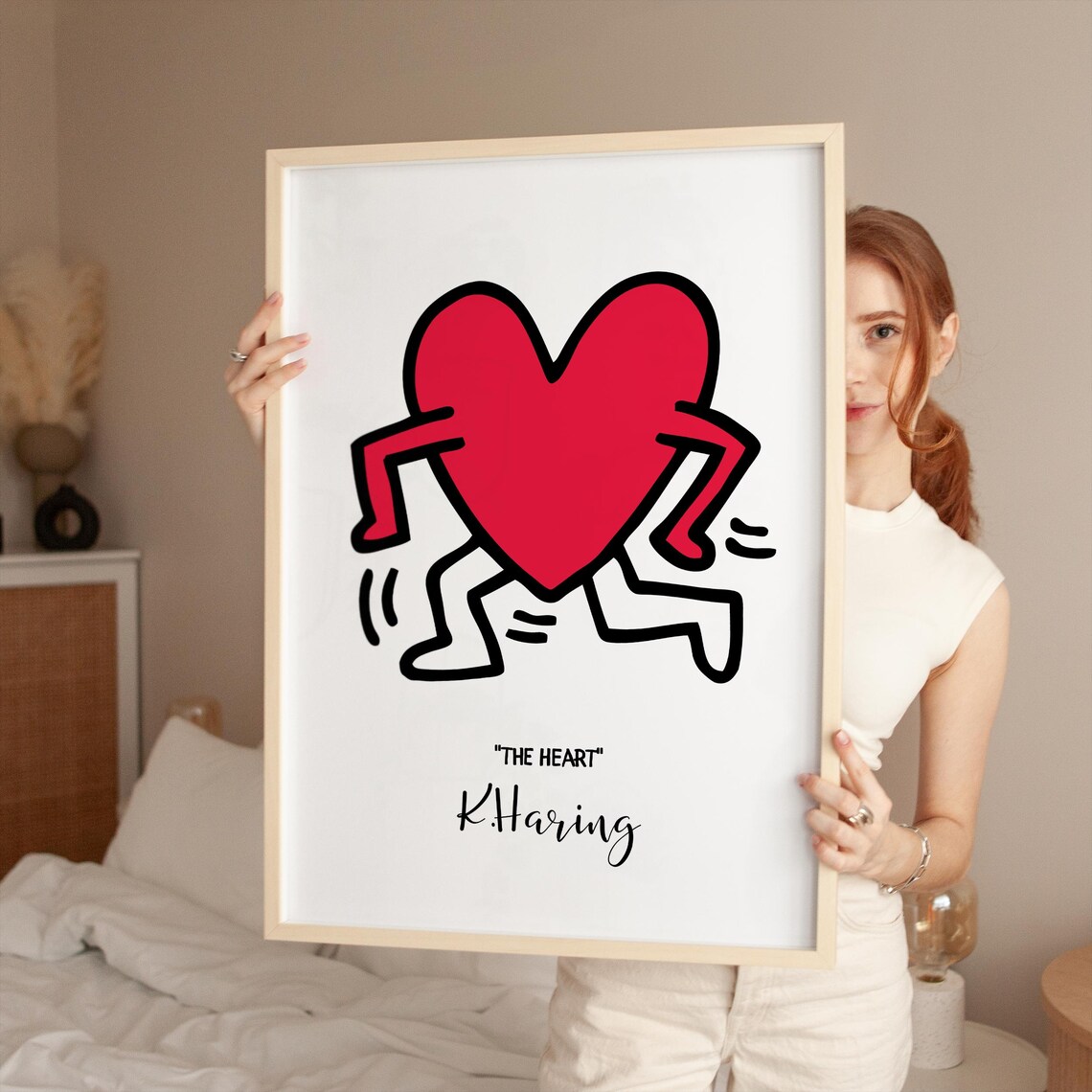 Minimalist Heart Art Print