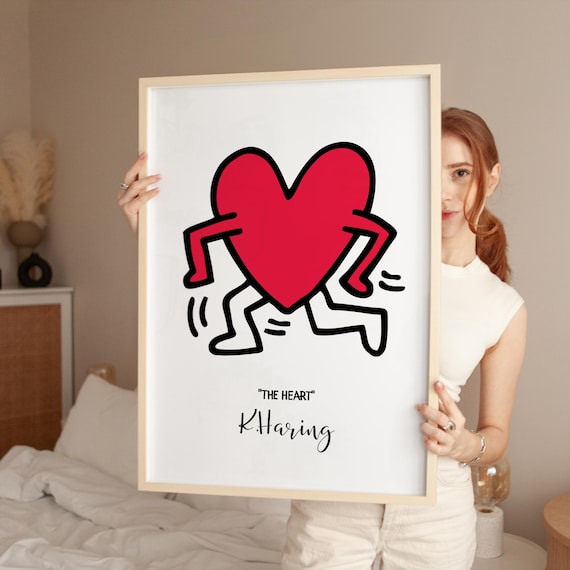 Minimalist Heart Art Print