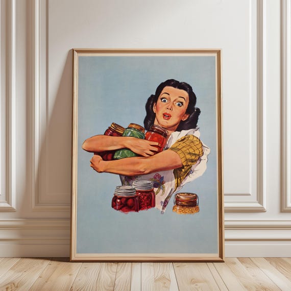 Vintage Kitchen Print