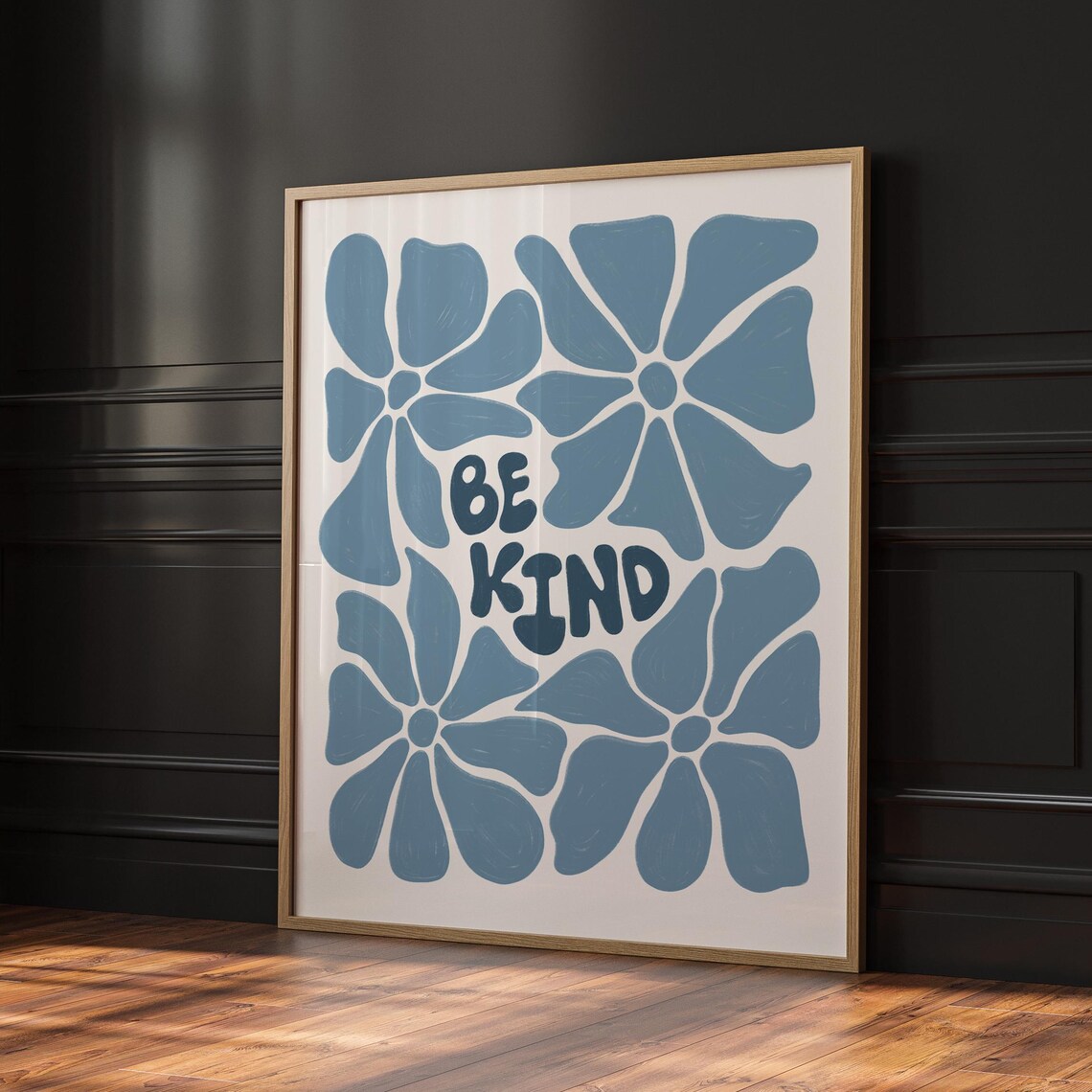 Be Kind Quote Art Print, Coastal Cowgirl Style