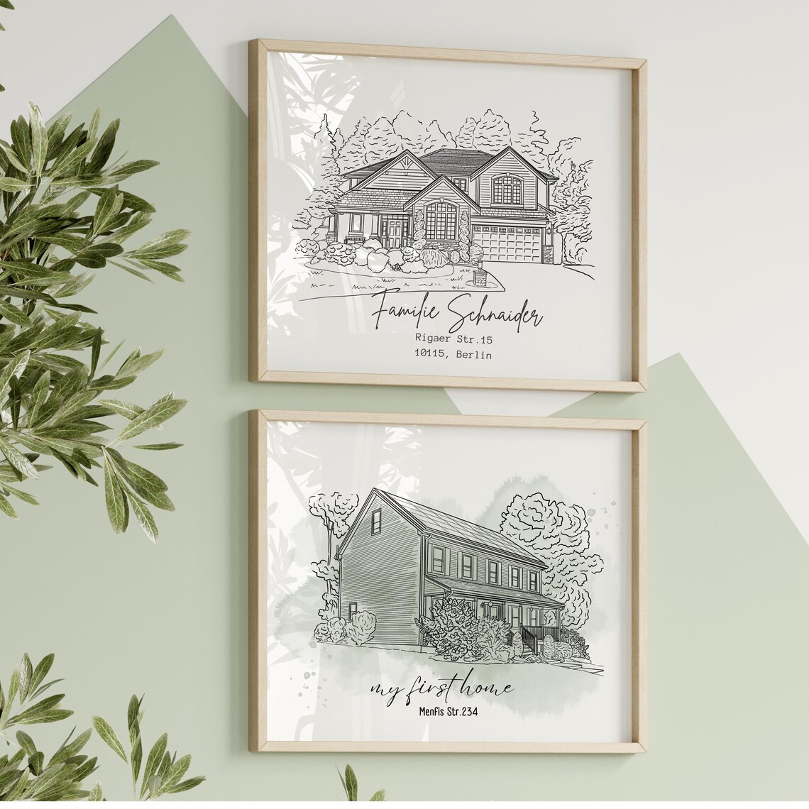 Custom House Illustration, Personalized House Portrait - Image 2