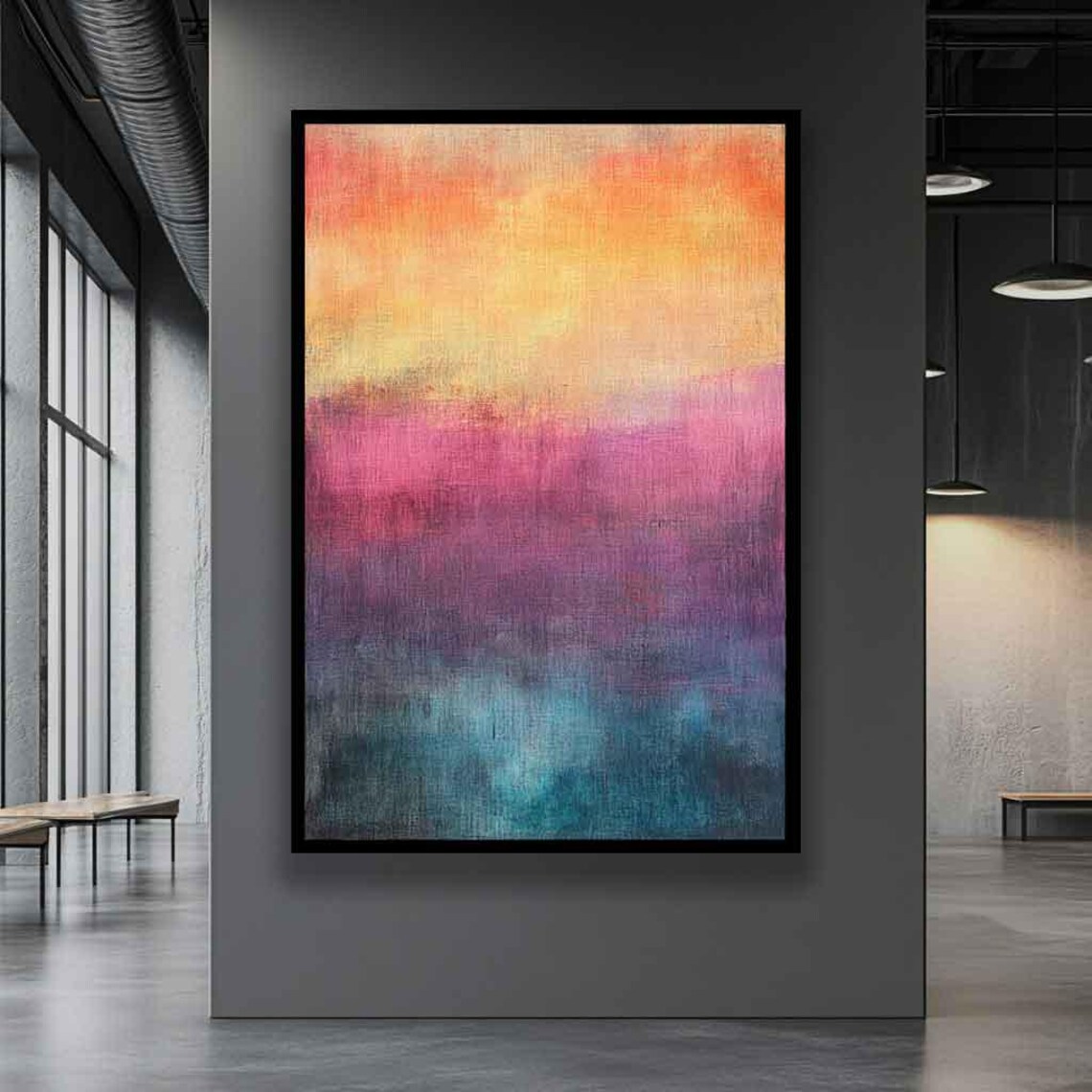 Mark Rothko Minimalist Abstract Art Print - Image 2