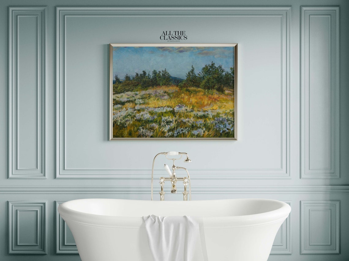 Frantisek Kavan A Little Bit Of Heather Wildflower Meadow Art Poster - Image 2