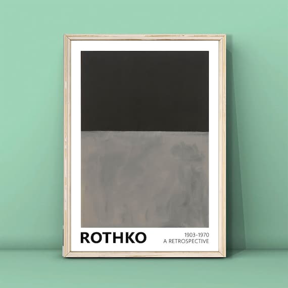 Mark Rothko Untitled 1970 Minimalism Art Print