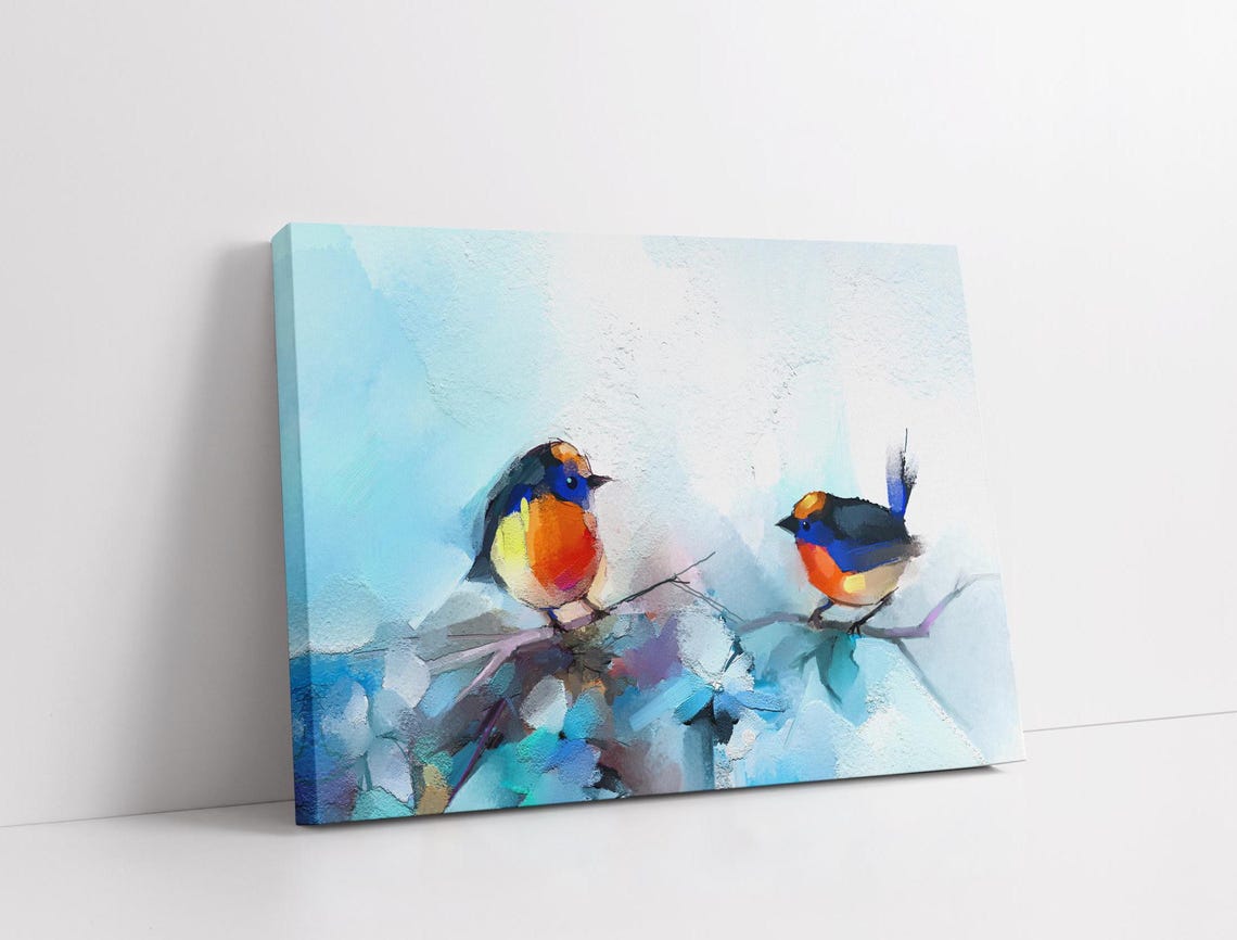 Blue Bird Print Watercolor Painting Bird Print Colorful Print Of Blue Bird Painting Bird Lovers Art Bird Lovers Gifts Art - Image 3