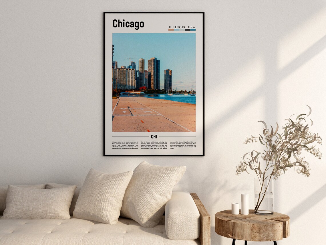 Chicago Travel Poster, United States Photo - Image 2