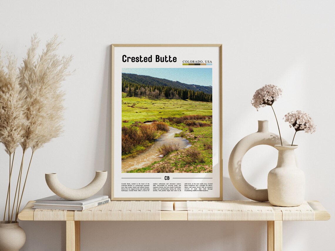 Crested Butte, United States Travel Poster - Image 6