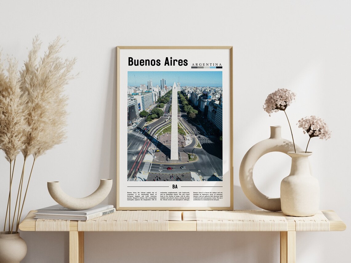 Buenos Aires Travel Poster, South America - Image 6