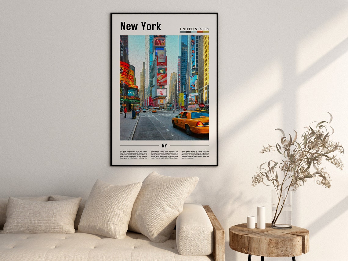 New York Poster New York Print New York Wall Art Ny Photo Ny Poster Ny Print New York Photo Travel Poster - Image 2