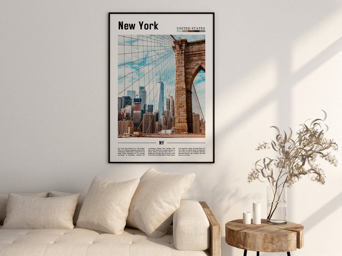 New York Poster New York Print New York Wall Art Ny Photo Ny Poster Ny Print New York Photo Travel Poster - Image 2