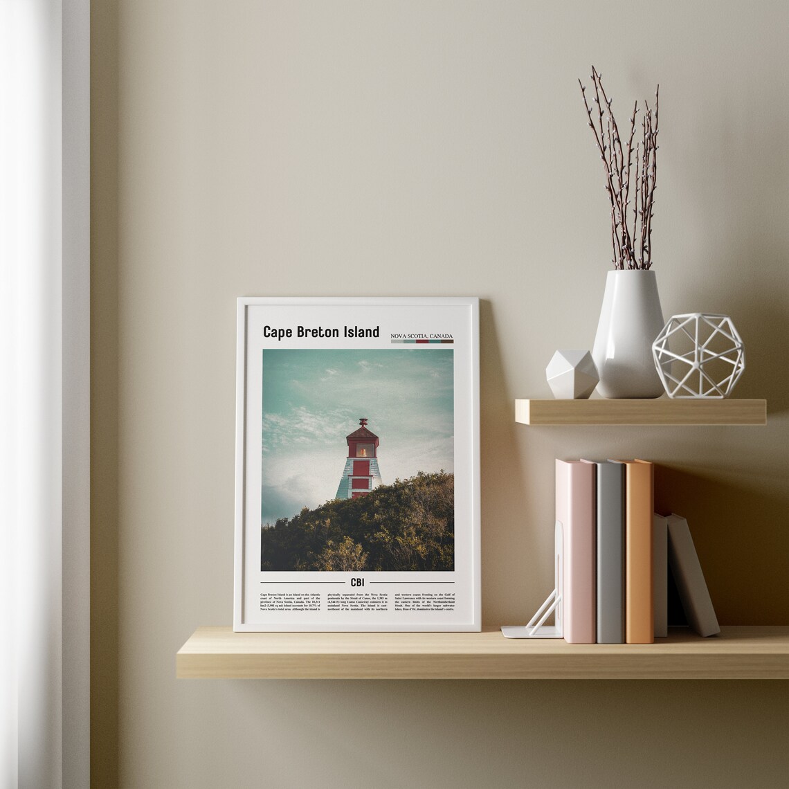 Cape Breton Island Minimal Travel Poster - Image 2