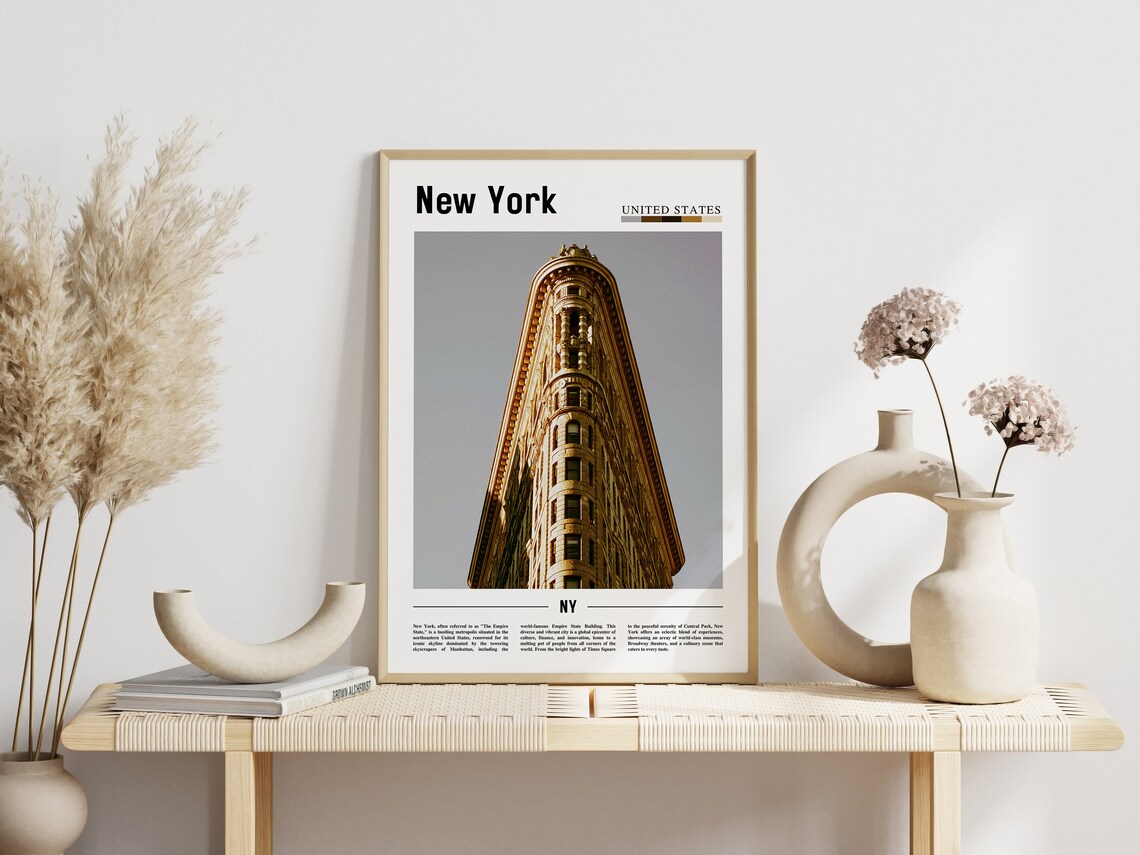 New York Travel Poster, NYC Wall Art Print - Image 6