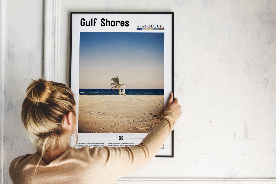 Gulf Shores Poster Gulf Shores Print Gulf Shores Wall Art United States Photo United States Poster United States Print - Image 5