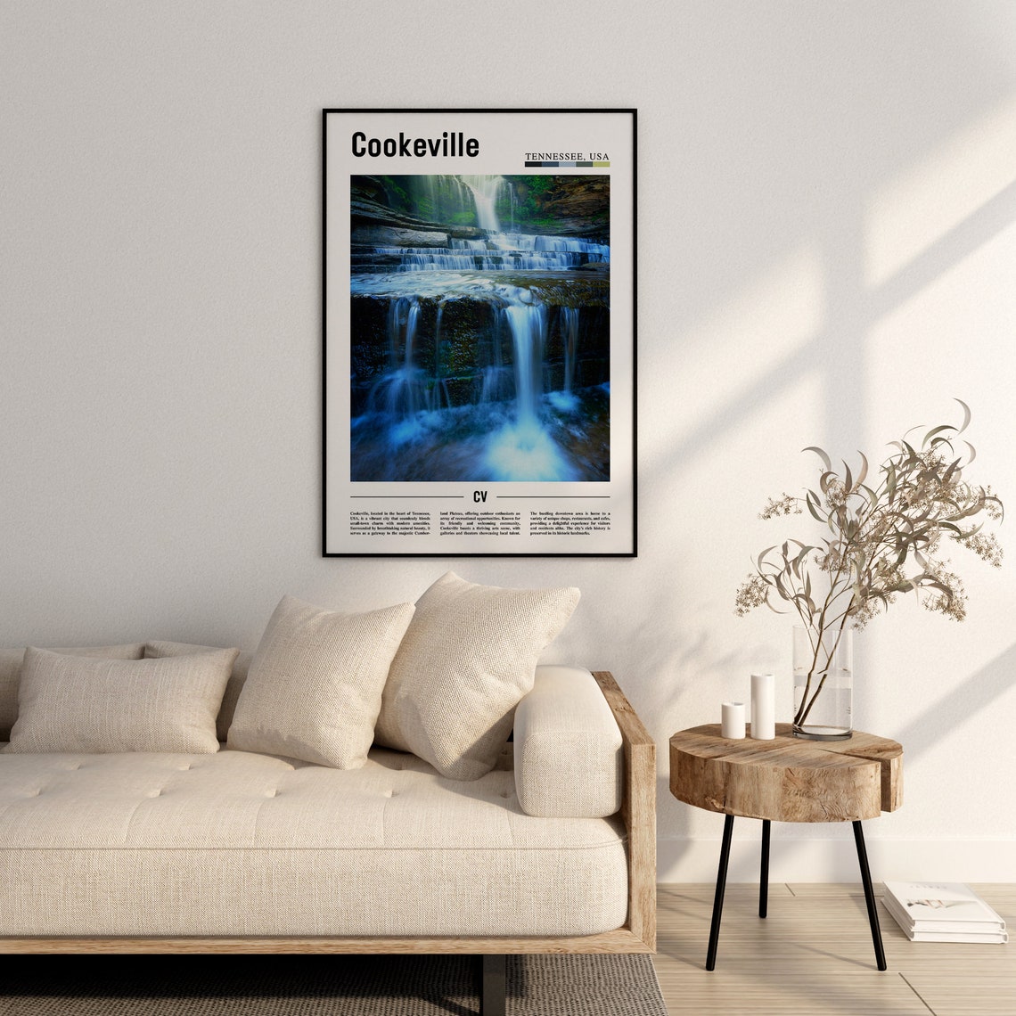 Cookeville Poster Cookeville Print Cookeville Wall Art United States Photo United States Poster United States Print - Image 2