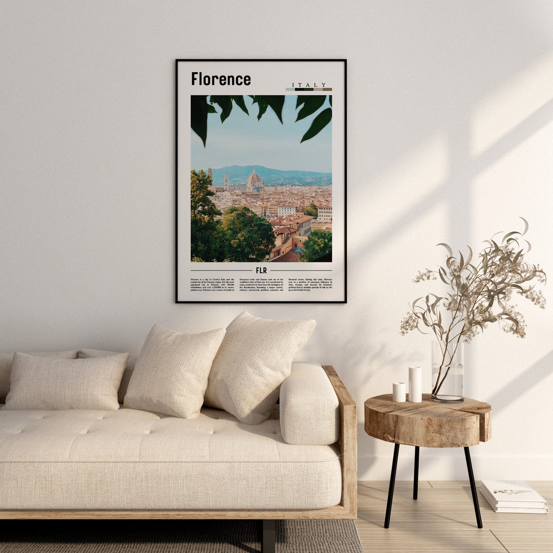 Florence Poster Florence Print Florence Wall Art Italy Photo Italy Poster Italy Print Italy Wall Art Minimal Travel Poster - Image 2
