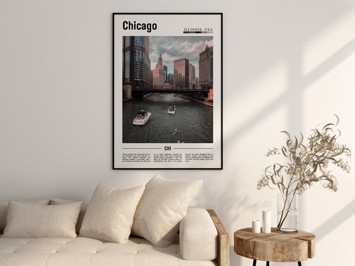 Chicago Travel Poster, United States Photo - Image 2
