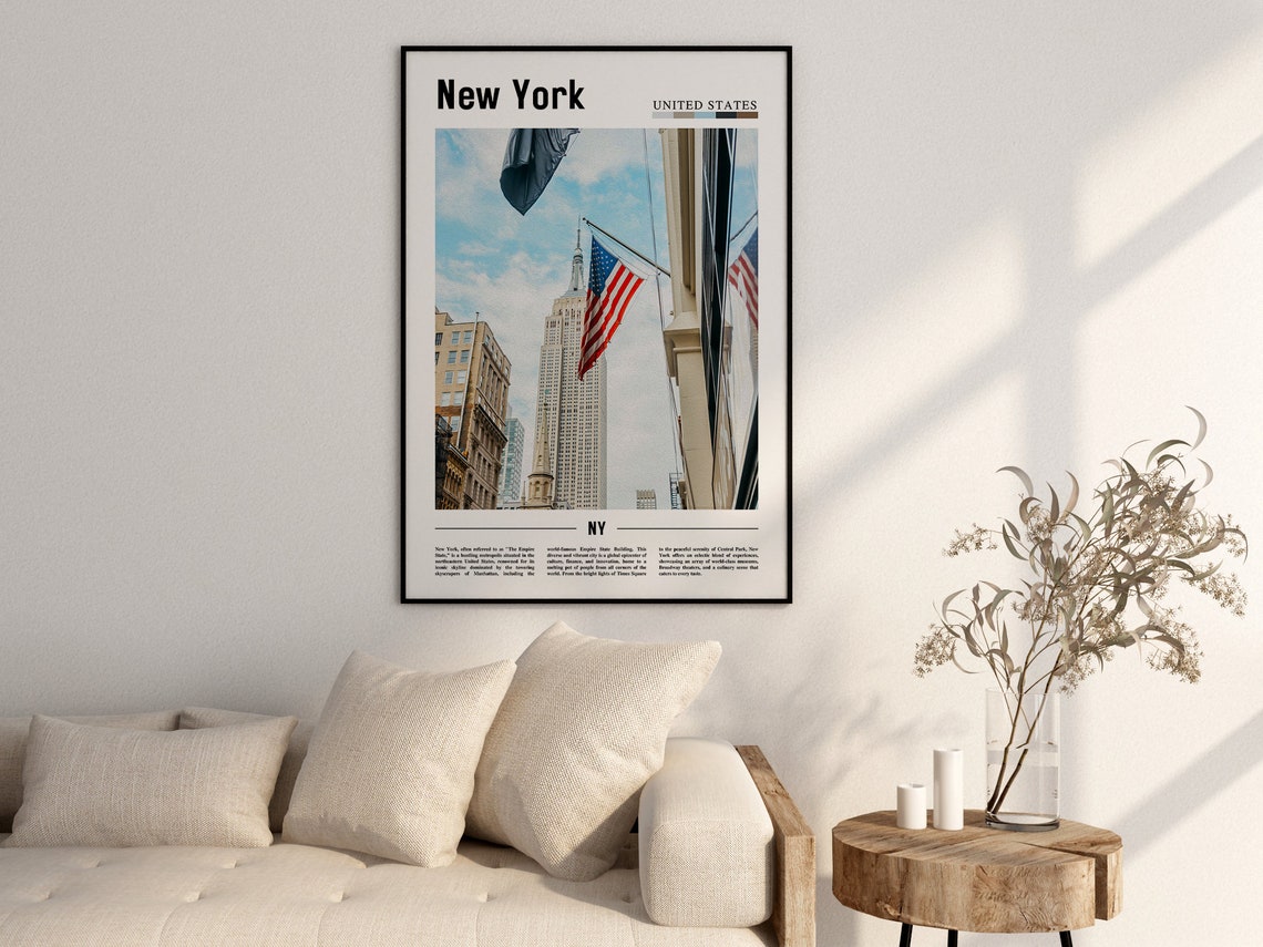 New York Poster New York Print New York Wall Art Ny Photo Ny Poster Ny Print New York Photo Travel Poster - Image 2