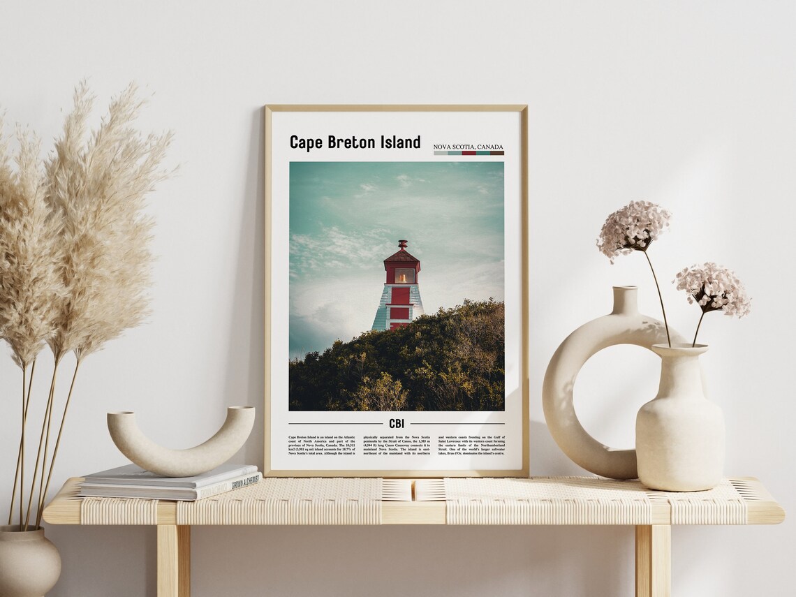 Cape Breton Island Minimal Travel Poster - Image 5