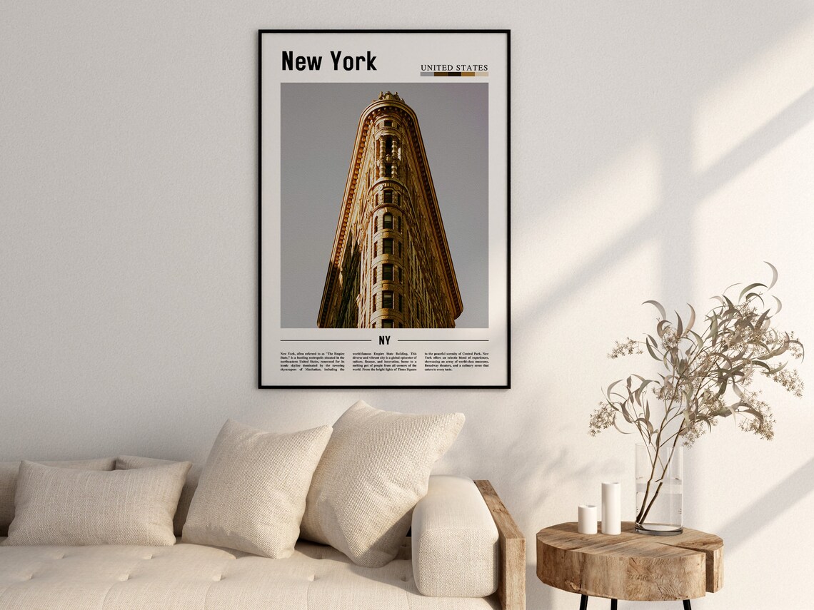 New York Travel Poster, NYC Wall Art Print - Image 2
