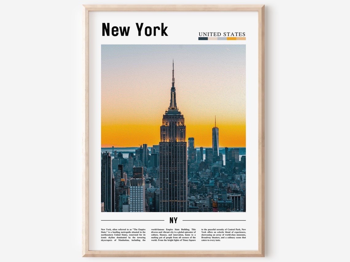 New York Poster New York Print New York Wall Art Ny Photo Ny Poster Ny Print New York Photo Travel Poster