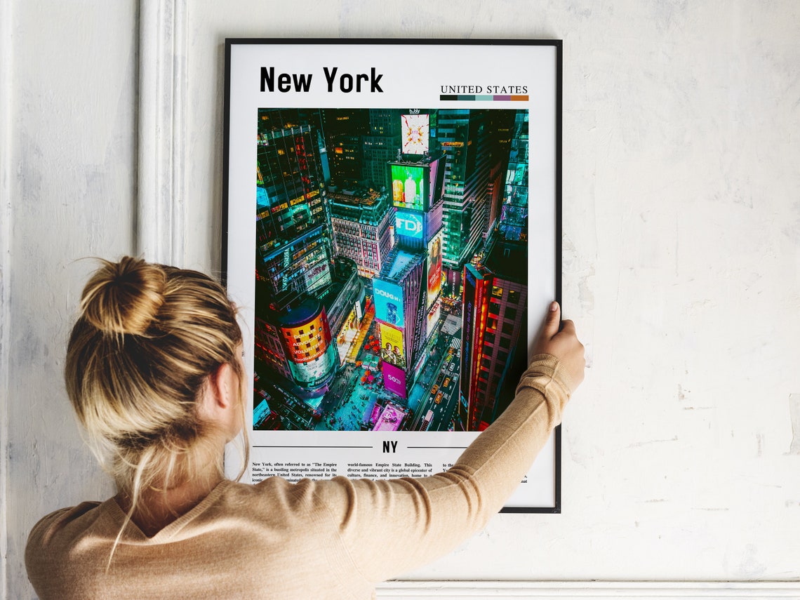 New York Travel Poster, New York Photo - Image 5