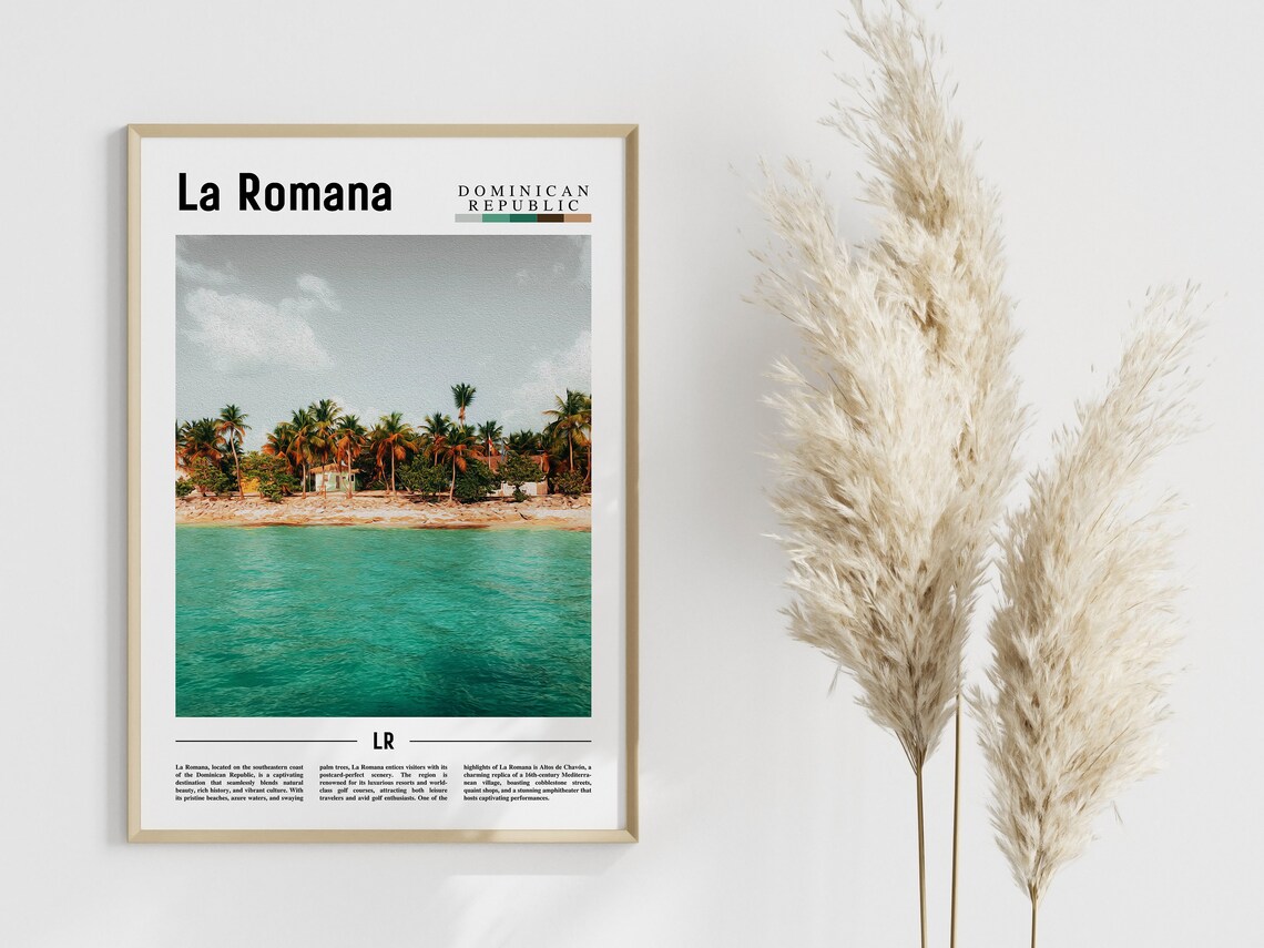 La Romana Travel Poster, Caribbean Photo - Image 4