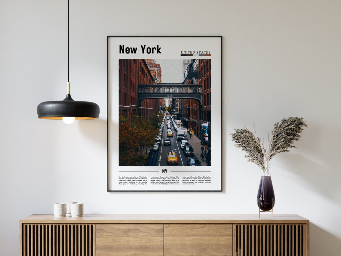 New York Poster New York Print New York Wall Art Ny Photo Ny Poster Ny Print New York Photo Travel Poster - Image 4