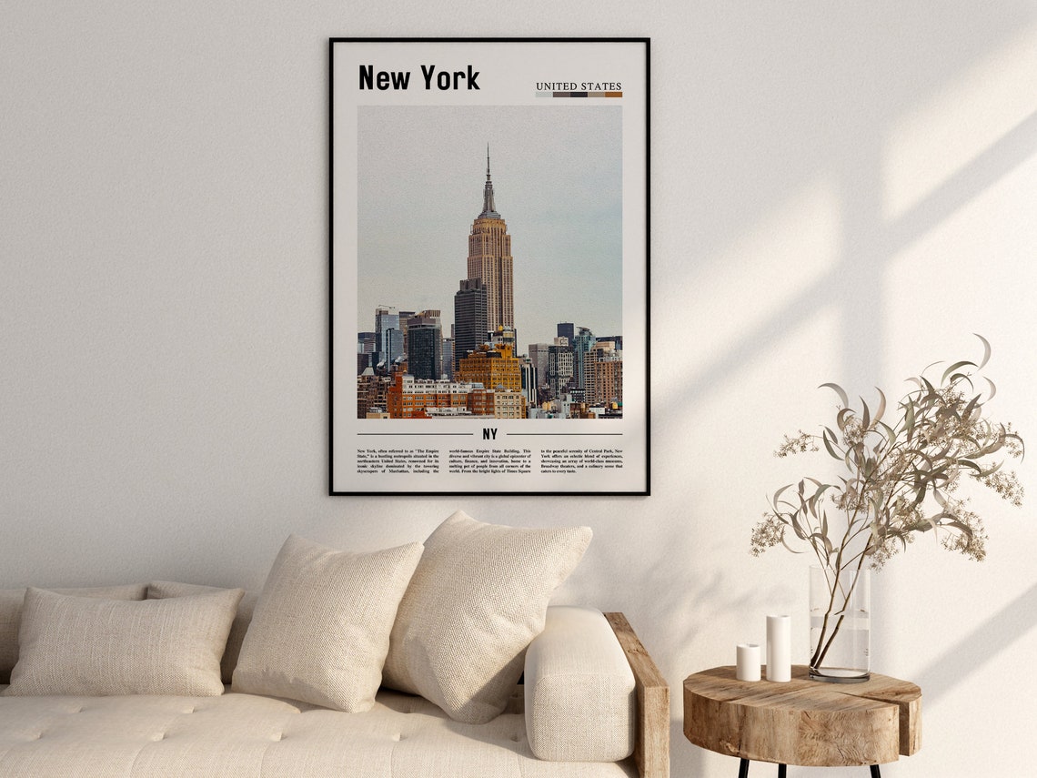 New York Poster New York Print New York Wall Art Ny Photo Ny Poster Ny Print New York Photo Travel Poster - Image 2