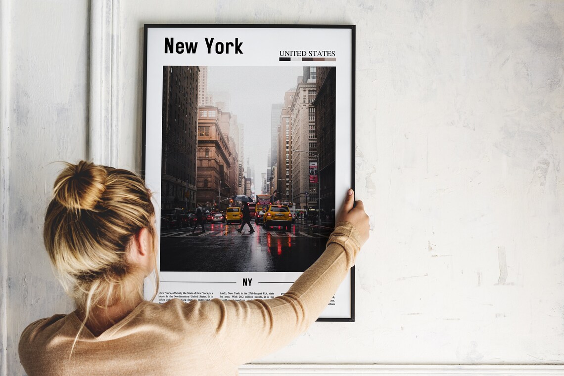New York Travel Poster, United States Photo - Image 4