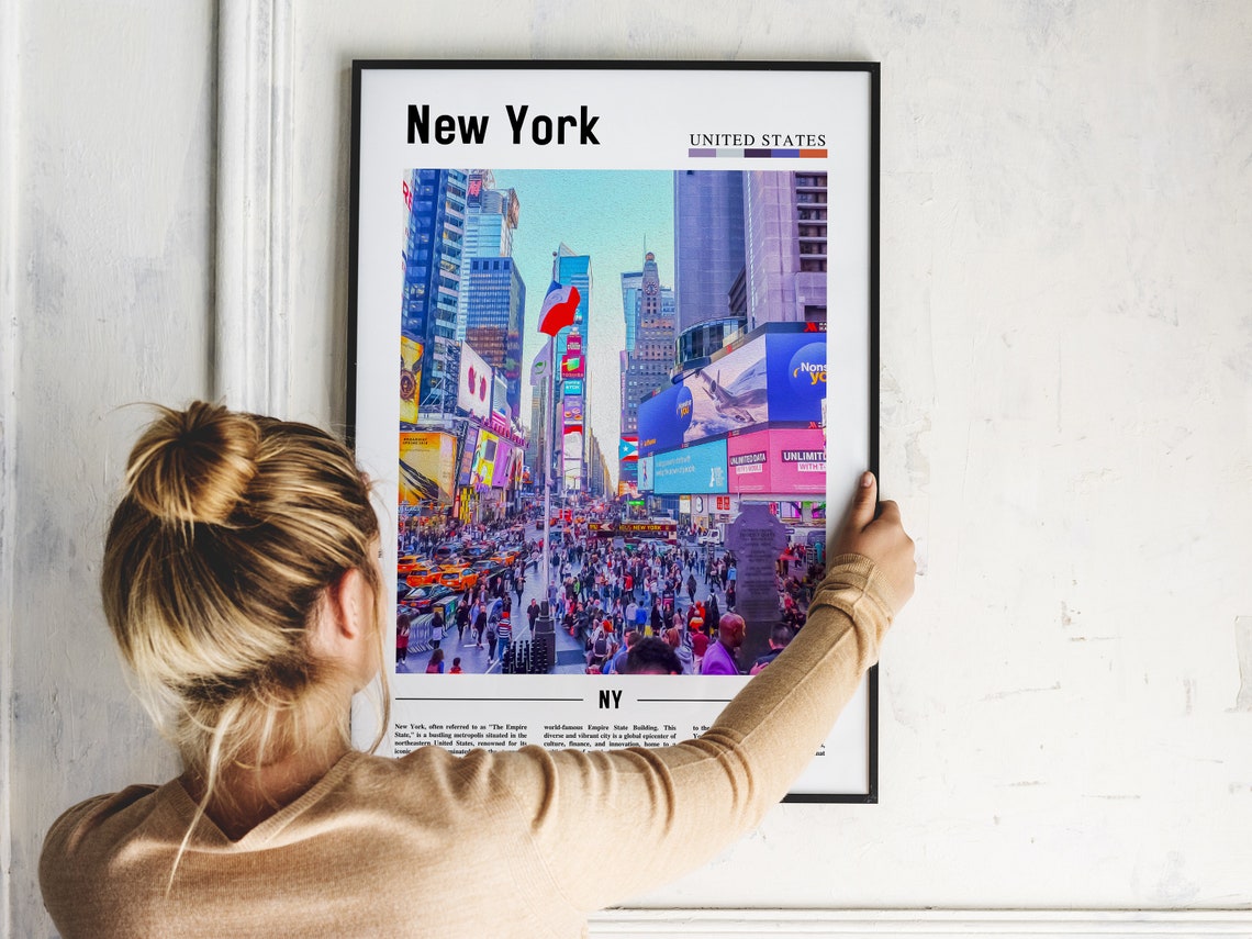 New York Poster New York Print New York Wall Art Ny Photo Ny Poster Ny Print New York Photo Travel Poster - Image 5